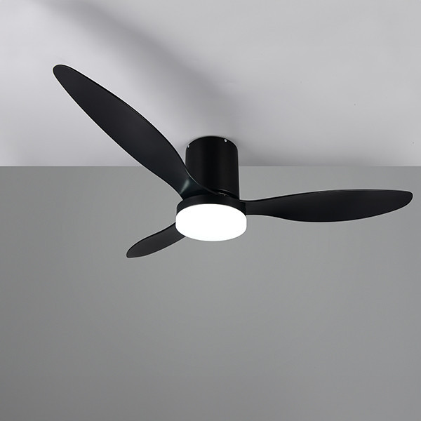 Plafondventilator met ledlamp | Göteborg | Ø 132 cm | 2700-6000K | Zwart | 20W | Trio Lighting LTR00721 - 3