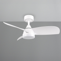Plafondventilator met ledlamp | Helsinki | Ø 90 cm | 2700-6000K | Wit | 20W | Trio Lighting LTR00718