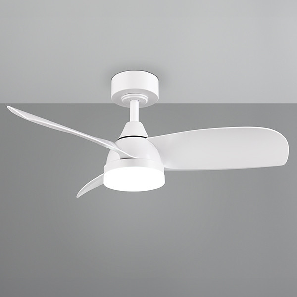 Plafondventilator met ledlamp | Helsinki | Ø 90 cm | 2700-6000K | Wit | 20W | Trio Lighting LTR00718 - 3