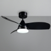 Plafondventilator met ledlamp | Helsinki | Ø 90 cm | 2700-6000K | Zwart | 20W | Trio Lighting LTR00719 - 2