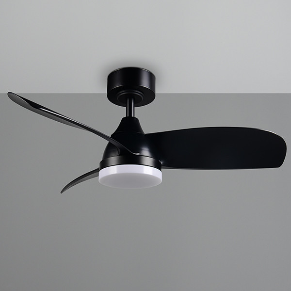 Plafondventilator met ledlamp | Helsinki | Ø 90 cm | 2700-6000K | Zwart | 20W | Trio Lighting LTR00719 - 3
