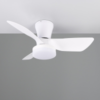 Plafondventilator met ledlamp | Randers | Ø 76 cm | 2700-6000K | Wit | 20W | Trio Lighting LTR00716