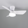 Plafondventilator met ledlamp | Randers | Ø 76 cm | 2700-6000K | Wit | 20W | Trio Lighting LTR00716 - 2