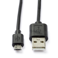 USB-A naar Micro-USB-kabel (0,5 meter) 93922 CCGP60500BK05 K010201012