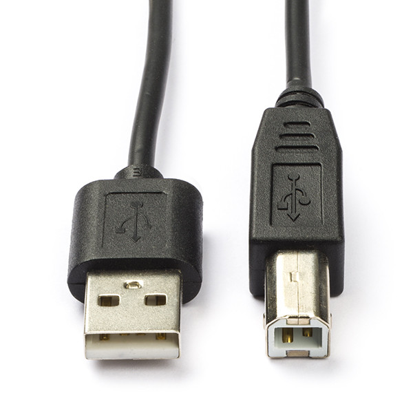 USB-A naar USB-B-kabel (1 meter) 96185 CCGP60100BK10 K5255.1 N010204007 - 1