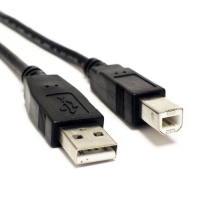 USB printerkabel zwart lengte 2 meter CCGT60100BK20 053417