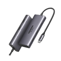 Ugreen USB-C docking station CM498 HDMI 2x (6 in 1) 828635