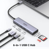 Ugreen USB-C docking station CM511 HDMI 1x (6 in 1) 828636 - 2