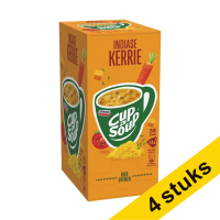 Aanbieding: 4x Cup-a-Soup Indiase Curry 140 ml (24 stuks)