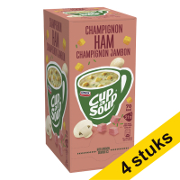 Aanbieding: 4x Cup-a-Soup champignon ham 175 ml (21 stuks)