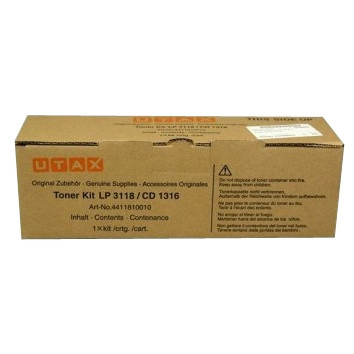 Utax 4411810010 / 4411810015 toner zwart (origineel) 4411810015 079518 - 1