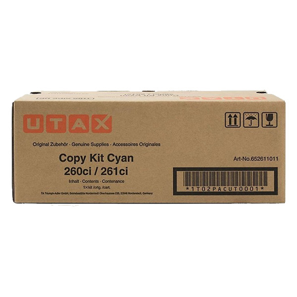 Utax 652611011 toner cyaan (origineel) 652611011 079942 - 1