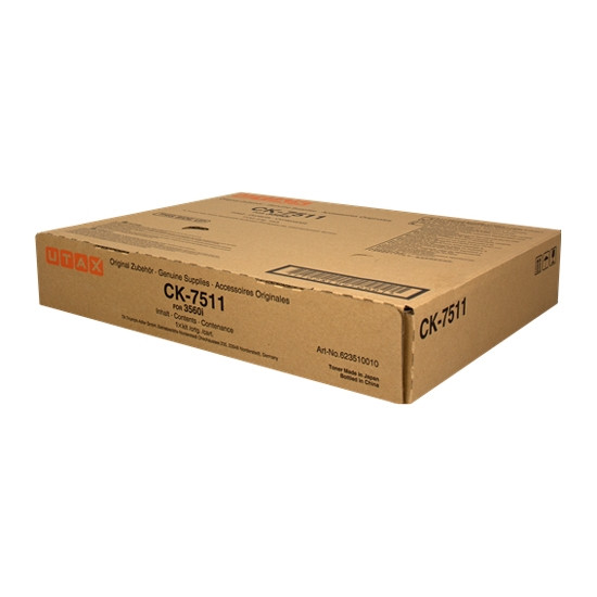 Utax CK-7511 (623510010) toner zwart (origineel) 623510010 090408 - 1