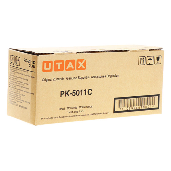 Utax PK-5011C (1T02NRCUT0) toner cyaan (origineel) 1T02NRCUT0 090438 - 1