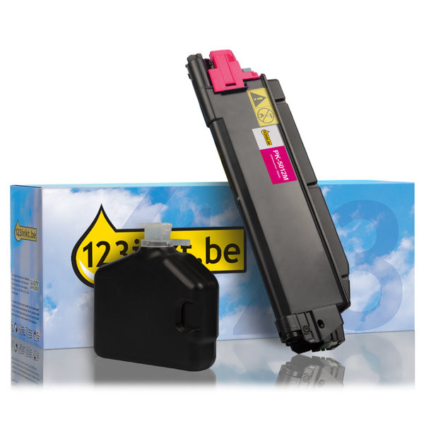 Utax PK-5012M (1T02NSBUT0) toner magenta (123inkt huismerk) 1T02NSBUT0C 090449 - 1