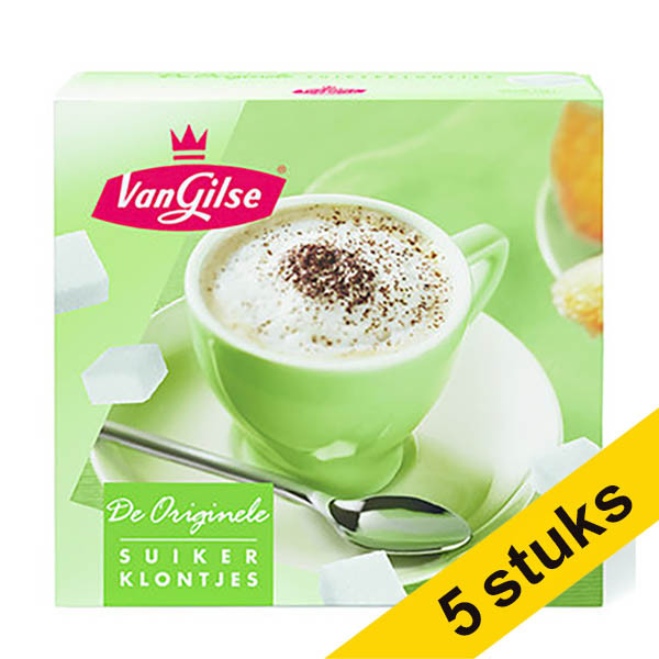 Aanbieding: 5x Van Gilse Origineel suikerklontjes 1 kg 404851 - 1