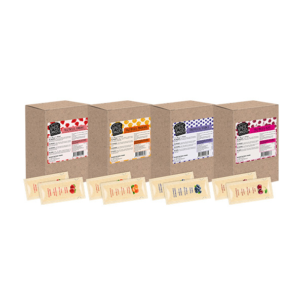 Combi deal: Van Oordt VarieJantjes fruitbeleg 4 smaken (48 x 15 gram) 137307 - 1