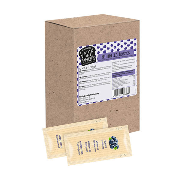 Van Oordt VarieJantjes fruitbelegsticks bosbes (12 x 15 gram) 137305 - 1