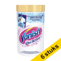 Aanbieding: 6x Vanish Oxi Action Booster Whitening poeder vlekverwijderaar (1410 gram)