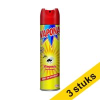 Vapona Aanbieding: 3x Vapona vliegende-insectenspray (400 ml)  SVA00101