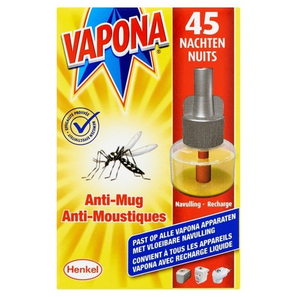 Vapona anti-muggenstekker 1 navulling (58 gram)  SVA00039 - 1