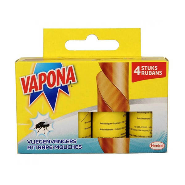 Vapona vliegenvangers (4 stuks)  SVA00058 - 1