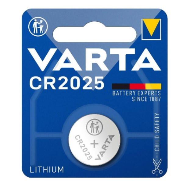Varta CR2025 / DL2025 / 2025 Lithium knoopcelbatterij 1 stuk AVA00258 - 1