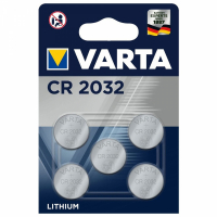 Varta CR2032 / DL2032 / 2032 Lithium knoopcelbatterij 5 stuks 5004LC BR2032 CD2032 CR2032 CR2032H AVA00261