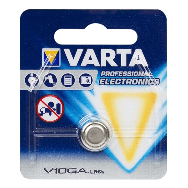 Varta V10GA (LR54) Alkaline knoopcel batterij 1 stuk V10GA AVA00046 - 1