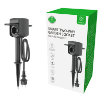WOOX R6079 slim stopcontact voor buiten 2-voudig LWO00059
