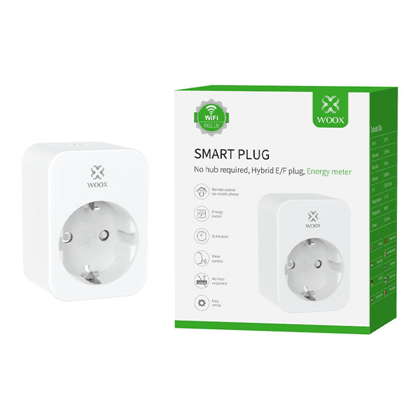 WOOX R6118 smart stekker met energiemeter LWO00100 - 1