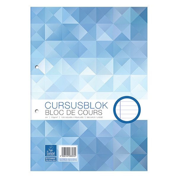 WORK cursusblok A4 gelijnd 70 g/m² (100 vellen) 100058103 248258 - 1