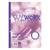 WORK cursusblok A4 geruit 4 x 8 mm 80 g/m² (100 vellen)