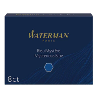 Waterman Allure inktpatronen mysterieus blauw (8 stuks) S0110910 234791