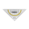 Westcott geodriehoek met greep (24 cm) AC-E10134-BP 221033 - 1
