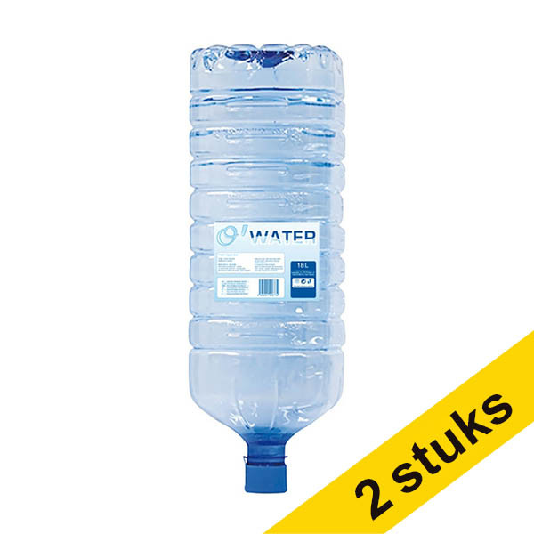 Aanbieding: 2x O-water plat water (18 liter) 423496 - 1