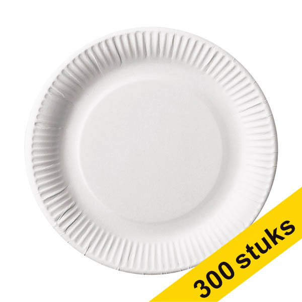 Aanbieding: 3x Conpax Pure wegwerpbord karton wit 23 cm (100 stuks) 402972 Aanbieding: 3x Conpax Pure wegwerpbord karton wit 23 cm (100 stuks) 402972 - 1