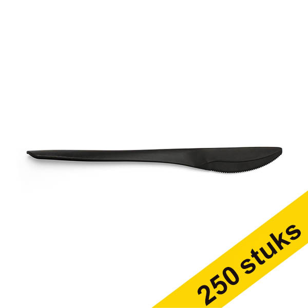 Aanbieding: 5x Conpax Folia herbruikbare mes zwart (50 stuks) 402954 Aanbieding: 5x Conpax Folia herbruikbare mes zwart (50 stuks) 402954 - 1