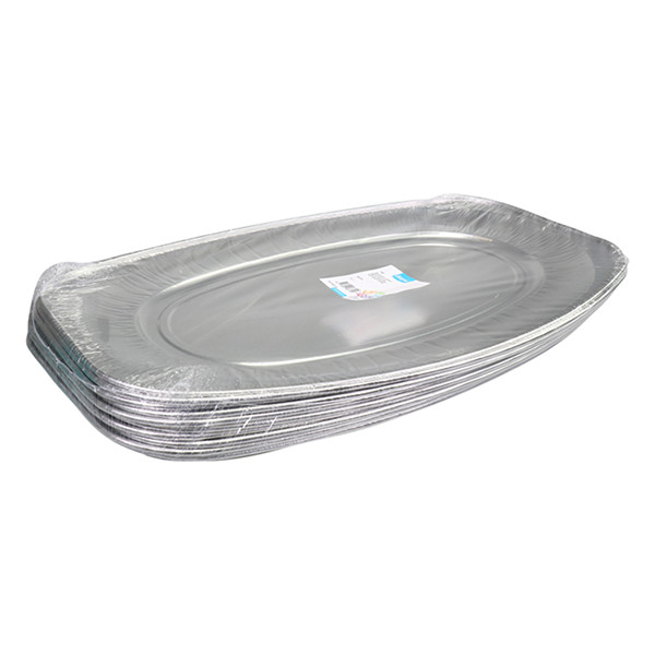 Aluminium schaal ovaal 550 mm (10 stuks) 402929 - 2