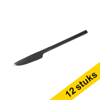 White label Boston tafelmes RVS 23,5 cm (12 stuks) 428503 404235