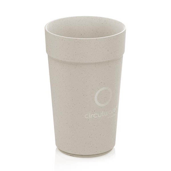 Conpax Circulware beker beige 400 ml (16 stuks) 402988 - 1