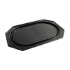 Conpax cateringschaal gerecycleerd PET 45 x 30 cm zwart (10 stuks)
