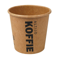 Conpax kartonnen koffiebeker 118 ml (50 stuks) 402989