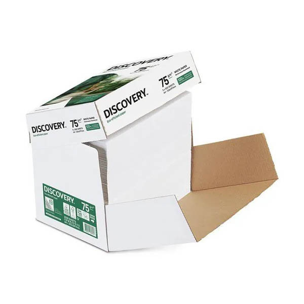 Discovery fast pack papier 40 dozen van 2500 vellen A4 - 75g/m² 068814 - 2