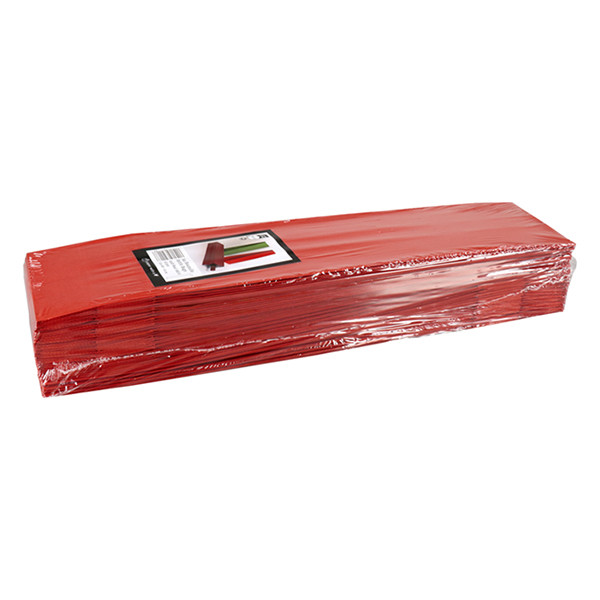 White label Flessenzak rood 100 x 400 x 80 mm (250 stuks) 269870 402926 - 3
