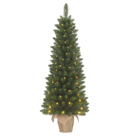Gerlos kunstkerstboom 75 cm incl. 30 lampjes LBB00060