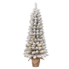 Gerlos kunstkerstboom besneeuwd 75 cm incl. 30 lampjes LBB00062 - 1