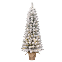 Gerlos kunstkerstboom besneeuwd 90 cm incl. 40 lampjes LBB00063