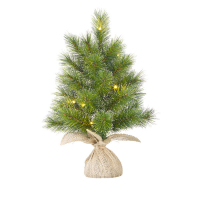 Glendon kunstkerstboom 60 cm incl. 20 lampjes LBB00074
