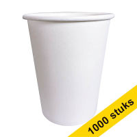 Kartonnen koffiebekers wit 250 ml (1000 stuks) 423531